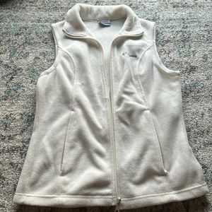 Columbia white vest